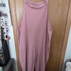 Pink Women's Jumpsuit